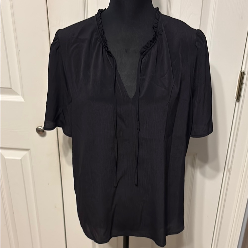 Nine West Tie Front Top